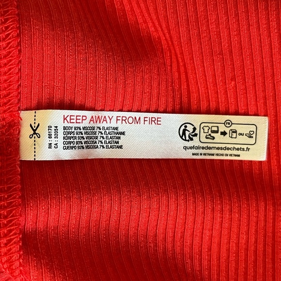 NWT DAILY PRACTICE x ANTHROPOLOGIE | Tennis Ribbed Hanky-Hem Mini Dress | Size L - Picture 11 of 12